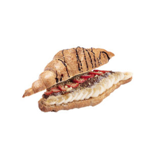 کروسان بادام چیا